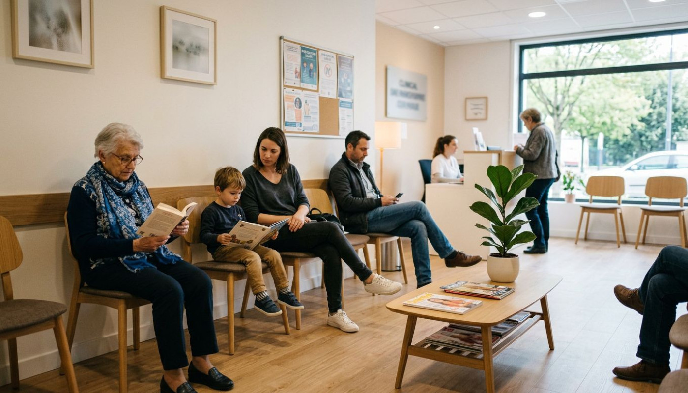Ce que révèlent les salles d’attente des cliniques sur vos soins