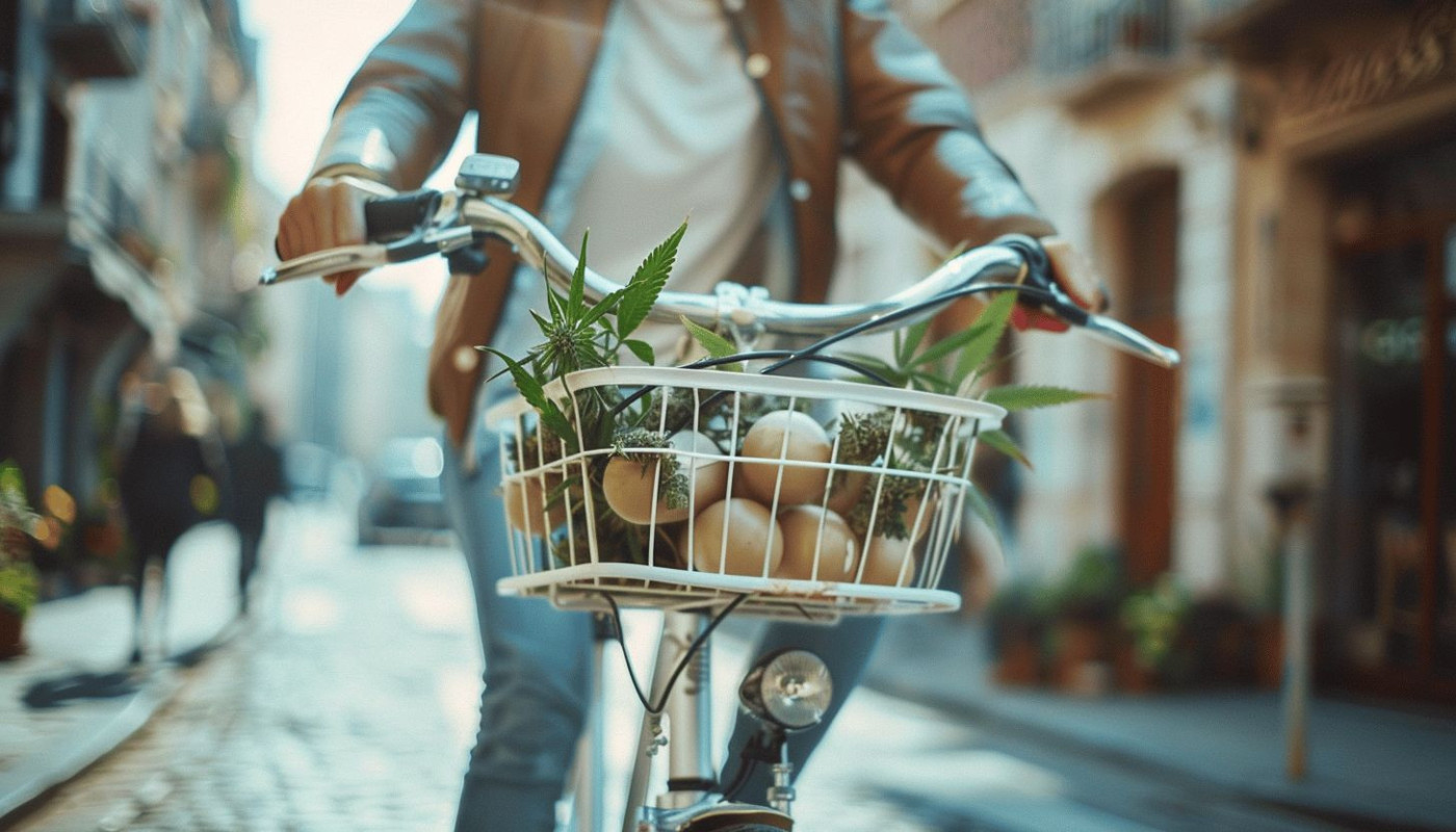 Impact environnemental de la livraison à vélo pour les produits cannabidiol