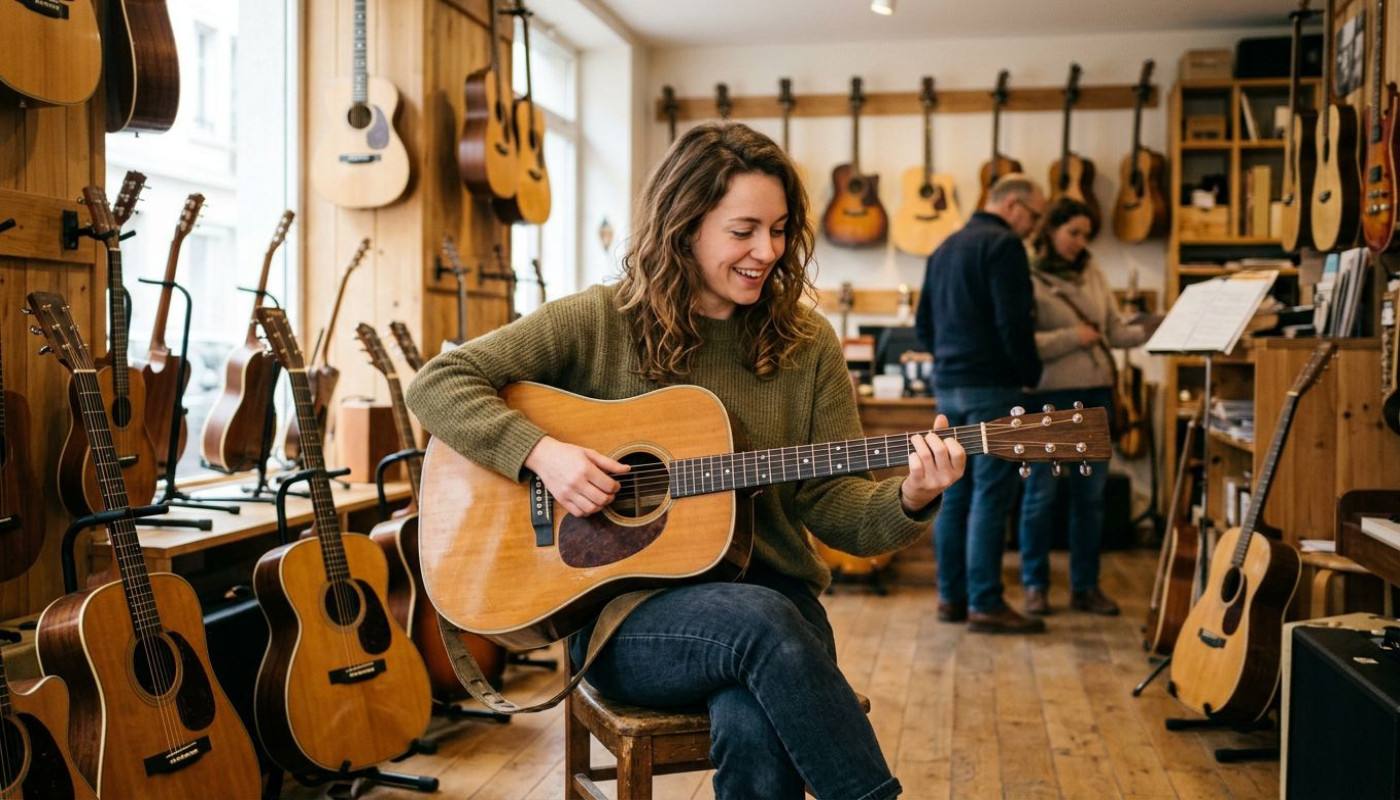 Le choix d’un instrument : récit d’une découverte inattendue en boutique